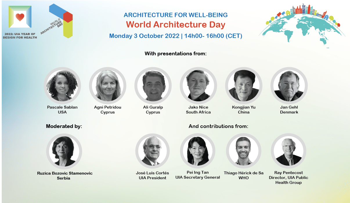 2022 WORLD ARCHITECTURE DAY International Union of Architects