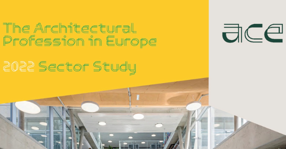 ARCHITECTS' COUNCIL OF EUROPE (ACE) : SECTOR STUDY - International Union of  Architects