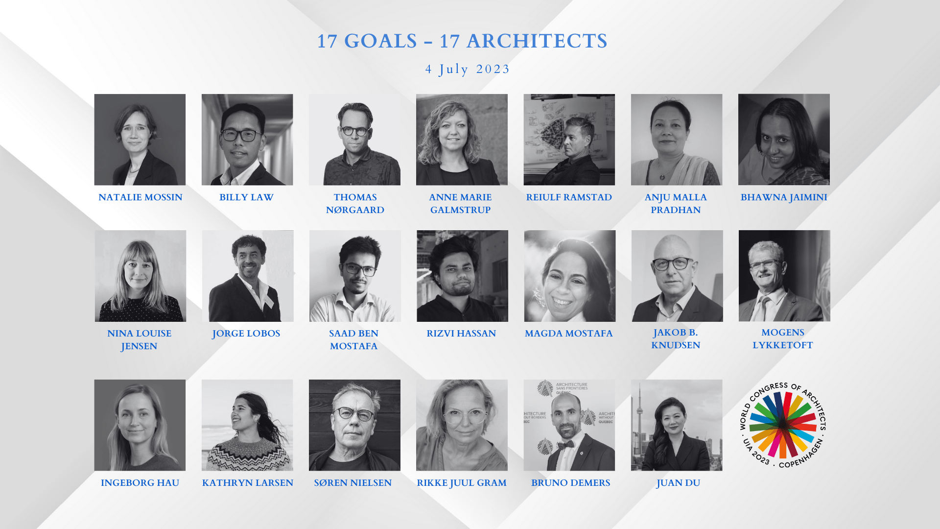 17 Goals 17 Architects International Union of Architects